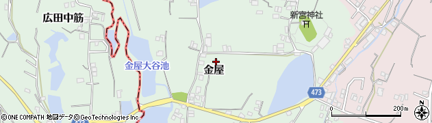 兵庫県洲本市金屋476周辺の地図