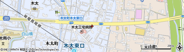 松屋 高松木太店周辺の地図