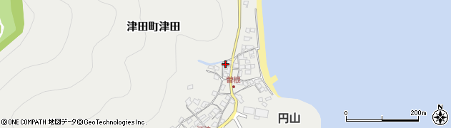 香川県さぬき市津田町津田3716周辺の地図