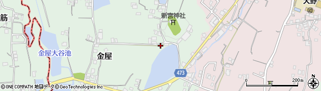 兵庫県洲本市金屋860周辺の地図