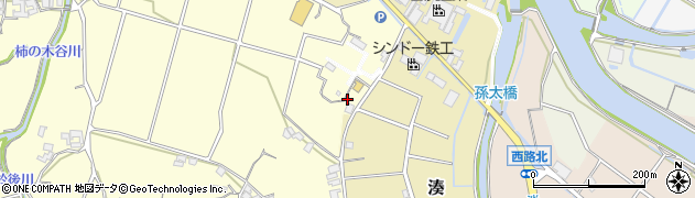 兵庫県南あわじ市湊里160周辺の地図