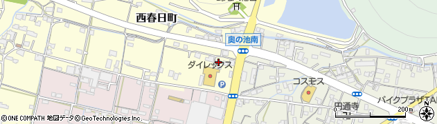 香川県高松市西春日町1051周辺の地図