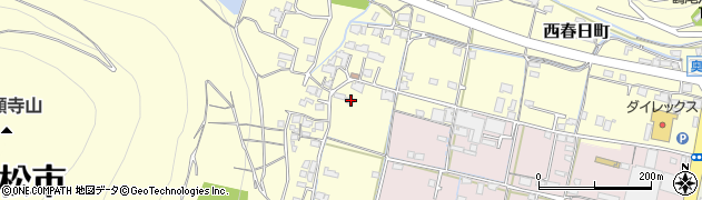 香川県高松市西春日町1179周辺の地図