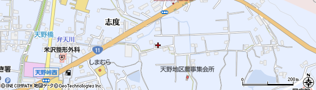 香川県さぬき市志度1385周辺の地図