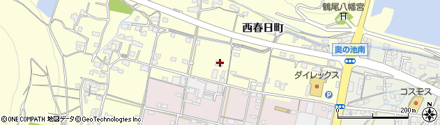 香川県高松市西春日町1131周辺の地図
