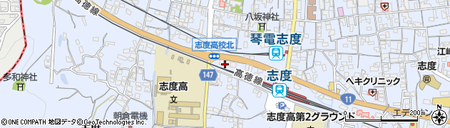香川県さぬき市志度471周辺の地図