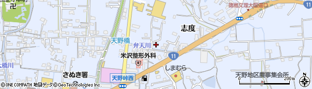 香川県さぬき市志度1245周辺の地図