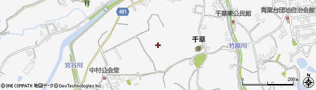 兵庫県洲本市千草周辺の地図