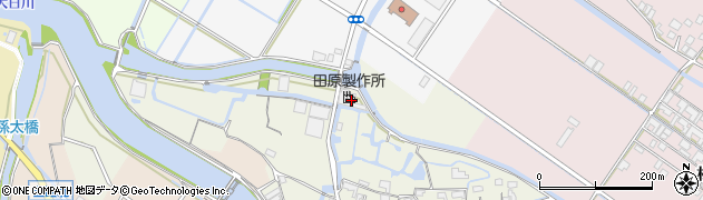 田原製作所周辺の地図