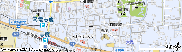 香川県さぬき市志度783周辺の地図
