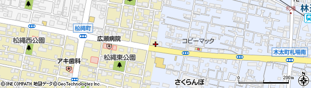 来来亭 高松松縄店周辺の地図
