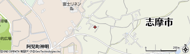 三重県志摩市阿児町甲賀1082周辺の地図