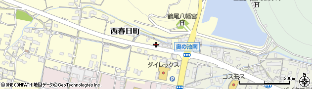 香川県高松市西春日町1075周辺の地図