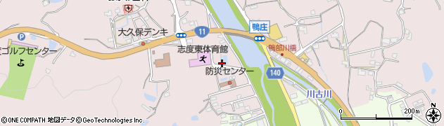 香川県さぬき市鴨庄2572周辺の地図