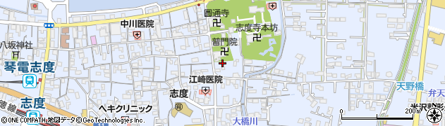香川県さぬき市志度1091周辺の地図
