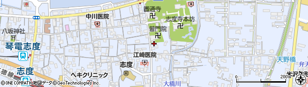 香川県さぬき市志度1096周辺の地図