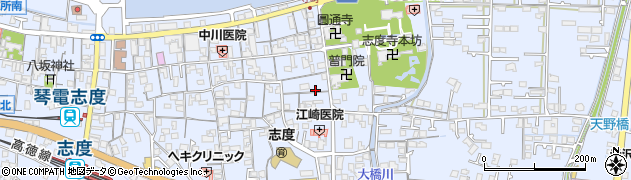 香川県さぬき市志度853周辺の地図