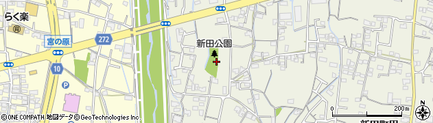 香川県高松市新田町甲2543周辺の地図