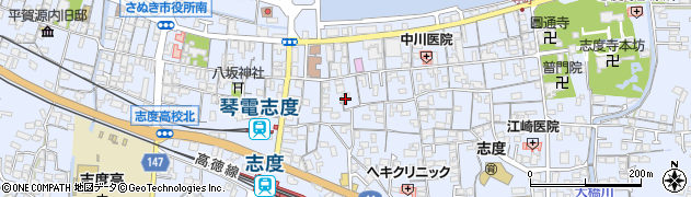 香川県さぬき市志度573周辺の地図