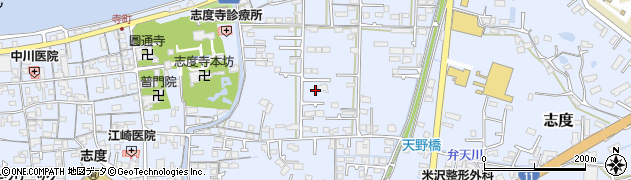 香川県さぬき市志度1174周辺の地図