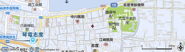 香川県さぬき市志度806周辺の地図