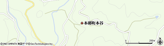 山口県岩国市本郷町本谷1443周辺の地図
