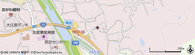 香川県さぬき市鴨庄2466周辺の地図