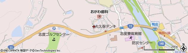 香川県さぬき市鴨庄2622周辺の地図
