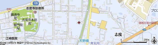 香川県さぬき市志度1075周辺の地図