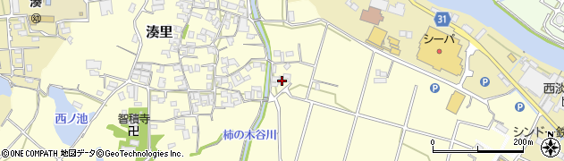 兵庫県南あわじ市湊里114周辺の地図