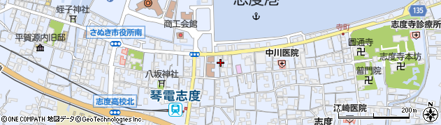香川県さぬき市志度576周辺の地図