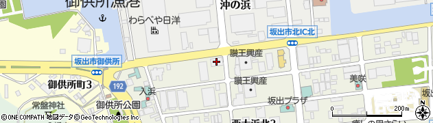 株式会社三青社　営業本部周辺の地図