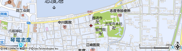 香川県さぬき市志度833周辺の地図