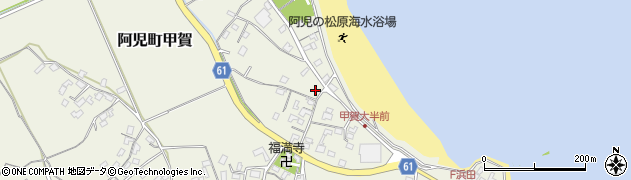 三重県志摩市阿児町甲賀187周辺の地図