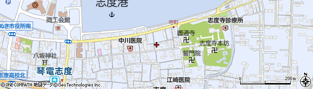 香川県さぬき市志度841周辺の地図