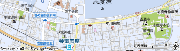 香川県さぬき市志度577周辺の地図