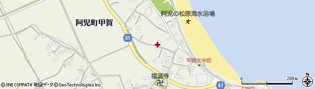 三重県志摩市阿児町甲賀192周辺の地図