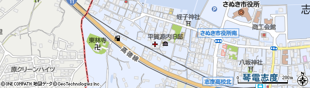香川県さぬき市志度37周辺の地図