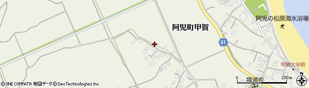 三重県志摩市阿児町甲賀529周辺の地図