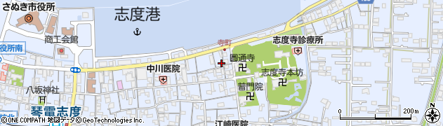香川県さぬき市志度823周辺の地図