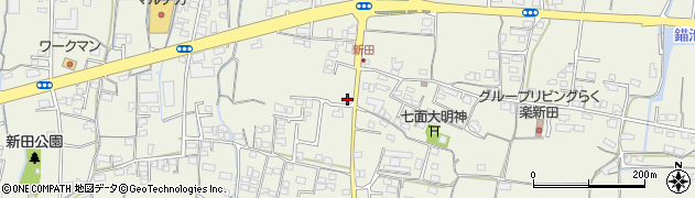 香川県高松市新田町甲622周辺の地図