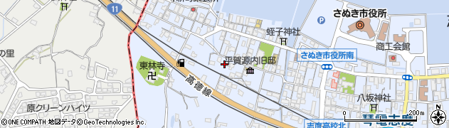香川県さぬき市志度32周辺の地図