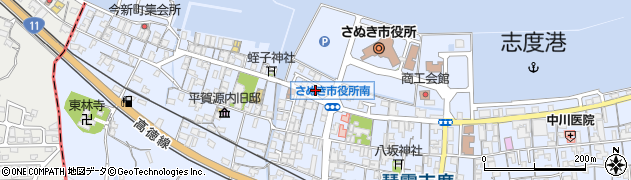 多田荘周辺の地図