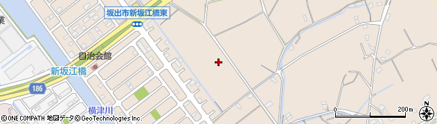 香川県坂出市江尻町周辺の地図