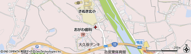 香川県さぬき市鴨庄2969周辺の地図