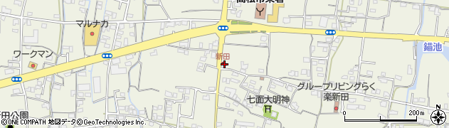 香川県高松市新田町甲960周辺の地図