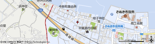 香川県さぬき市志度25周辺の地図
