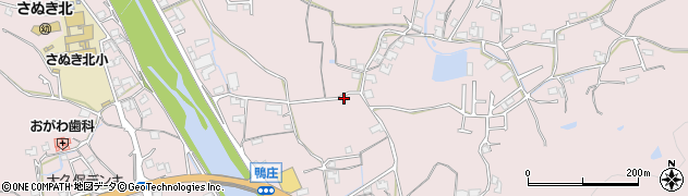 香川県さぬき市鴨庄2214周辺の地図