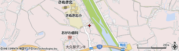 香川県さぬき市鴨庄2979周辺の地図