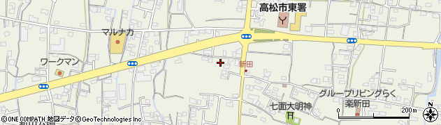香川県高松市新田町甲593周辺の地図